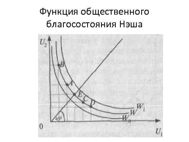 Функция общественного благосостояния Нэша 