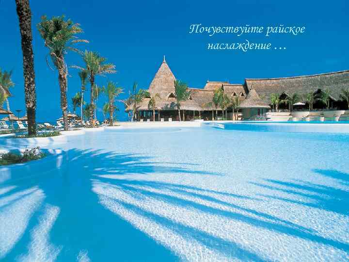 Почувствуйте райское наслаждение … 