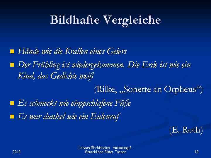 Bildhafte Vergleiche Hände wie die Krallen eines Geiers n Der Frühling ist wiedergekommen. Die