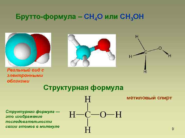 Формула ch3