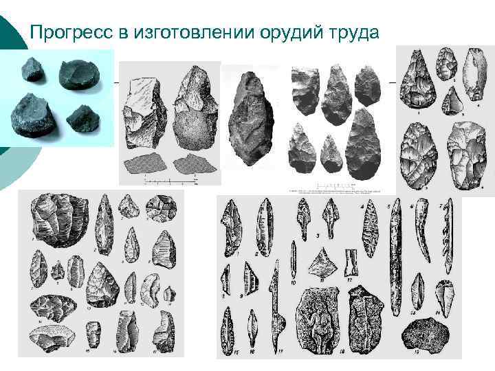 Прогресс в изготовлении орудий труда 