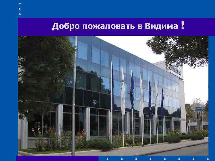Добро пожаловать в Видима ! 