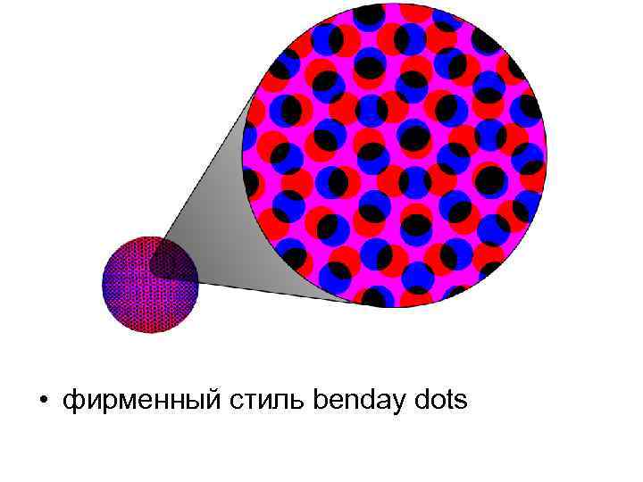  • фирменный стиль benday dots 