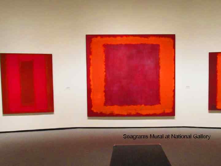 Seagrams Mural at National Gallery 