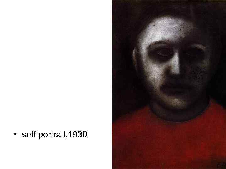  • self portrait, 1930 