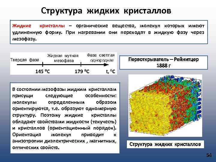 Строение и свойства вещества проект