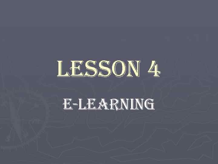 Lesson 4 p