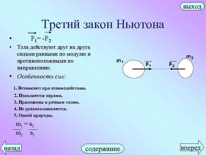 Сила возникающая при взаимодействии