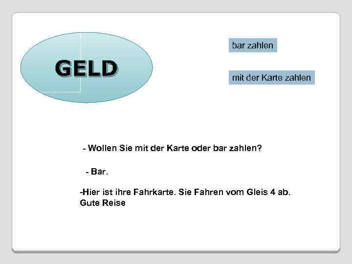 bar zahlen GELD mit der Karte zahlen - Wollen Sie mit der Karte oder