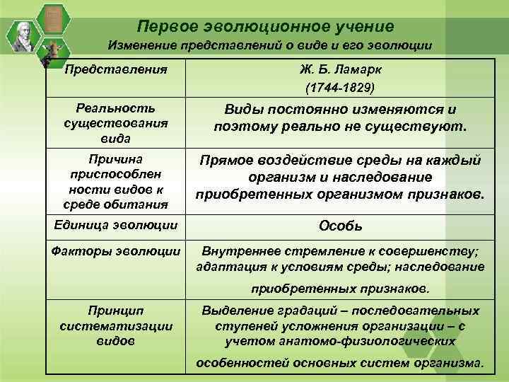 Линней ламарк дарвин презентация