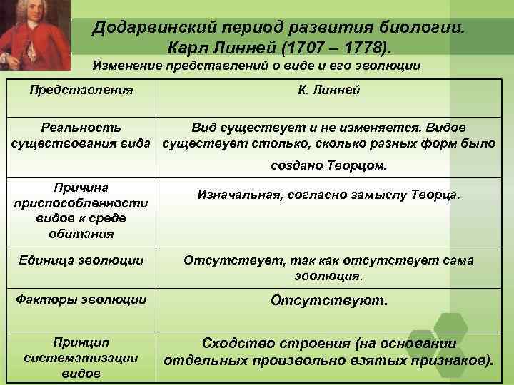 Современная система додарвиновской искусственной соответствует большей