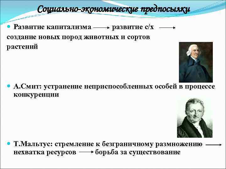 Предпосылки возникновения эволюционного учения дарвина презентация