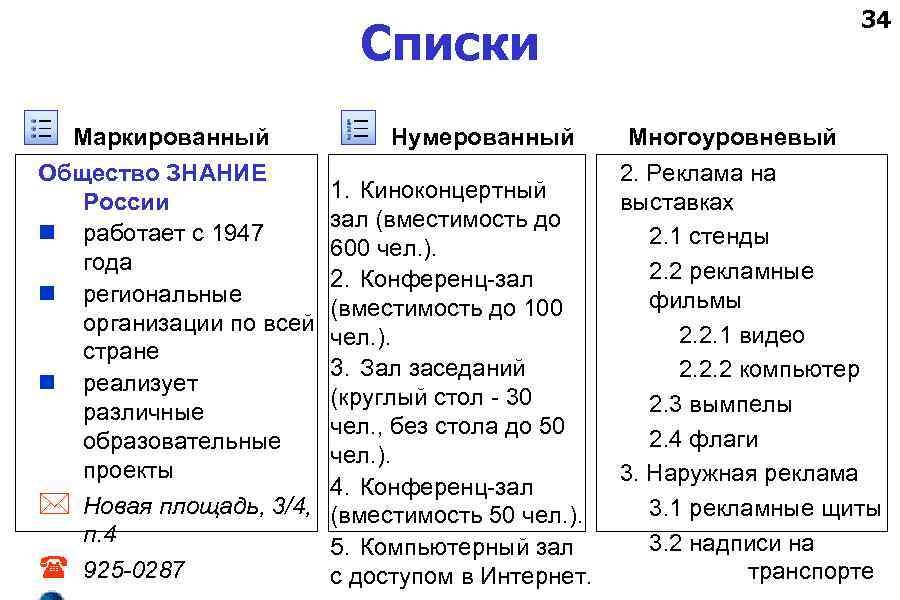 Списки Маркированный Общество ЗНАНИЕ России n работает с 1947 года n региональные организации по