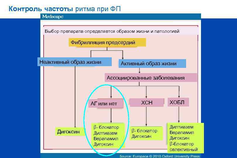 Частота контроль. Контроль частоты при фибрилляции предсердий. Контроль ритма при фибрилляции предсердий препараты. Контроль частоты и контроль ритма. Контроль ЧСС при фибрилляции предсердий выбор препаратов.