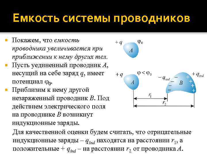 Емкость си. Емкость системы проводников. Емкость уединенного проводника формула. Понятие емкости проводника. Определения емкости проводника..