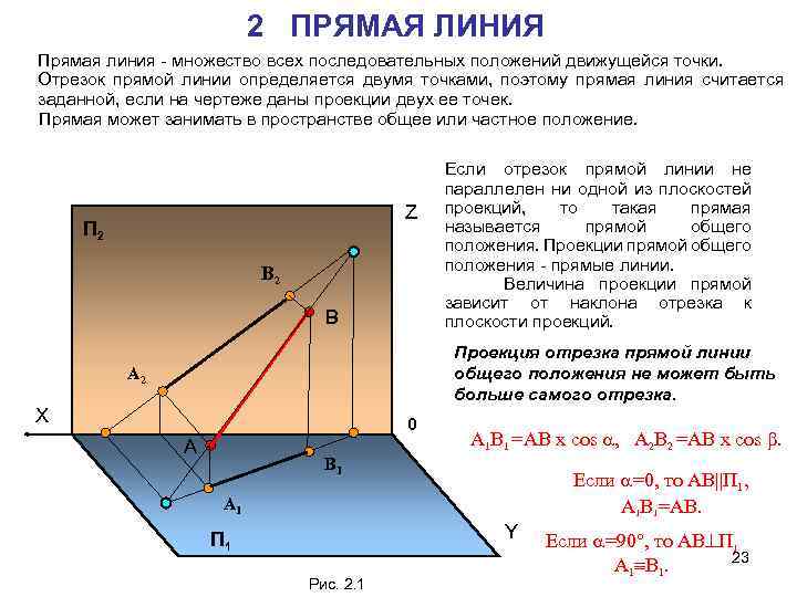 Длина отрезка в плоскости. Проецирование отрезка прямой. Проекции отрезка прямой. Проекция прямой линии. Проекция отрезка на прямую.