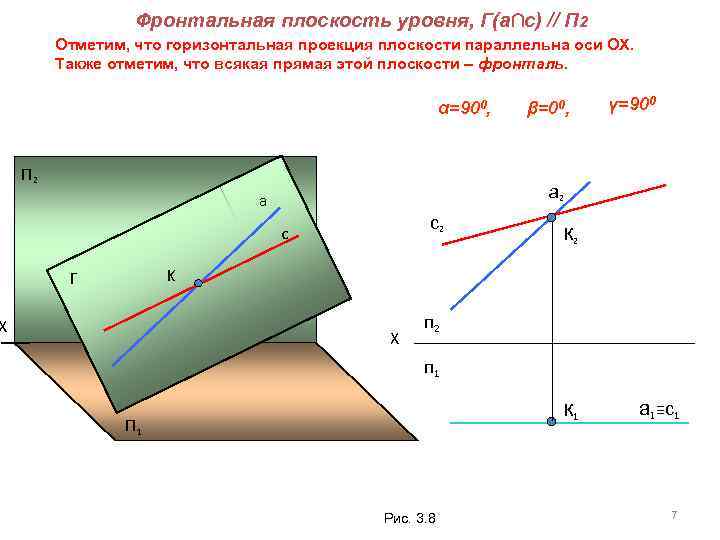 Фронтальная плоскость