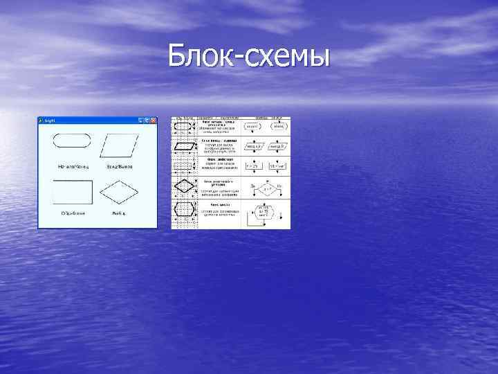 Блок-схемы 