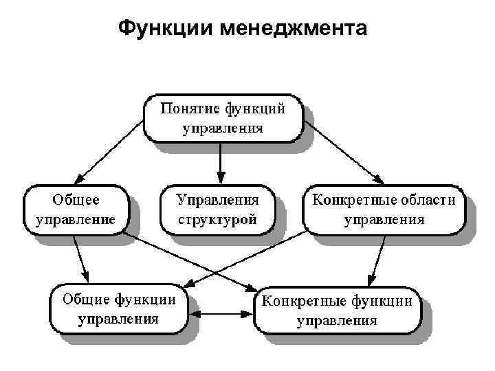 Функции менеджмента 