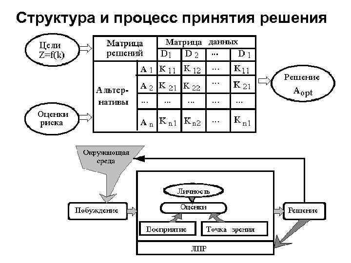 Структура и процесс принятия решения 