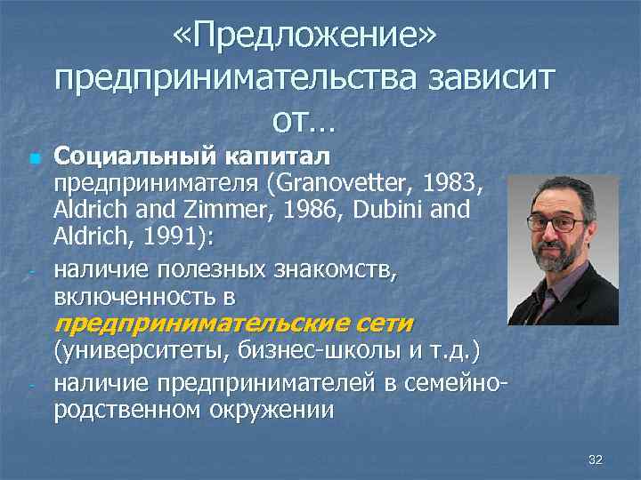 Специальная теория предпринимательства. Типы социальных предпринимателей. Теории предпринимательства. Предложение в предпринимательстве это. Чем ограничено предложение предпринимательства.