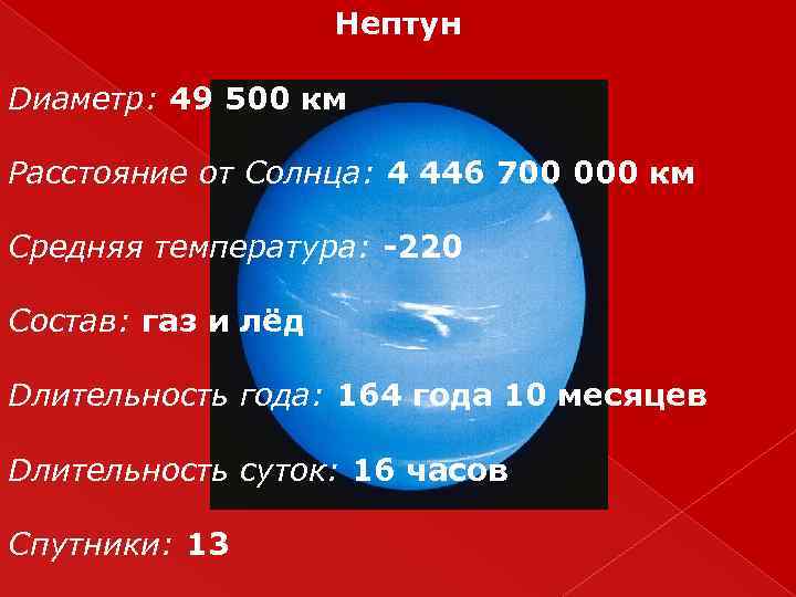 Расстояние от юпитера до нептуна планеты