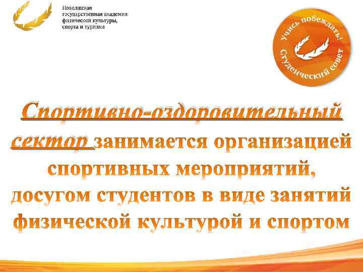 Спортивно-оздоровительный сектор 3 