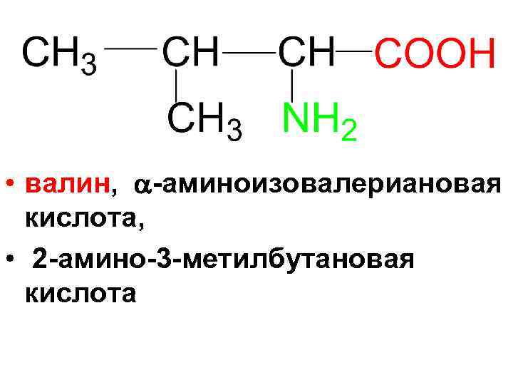 Метилбутановая кислота формула