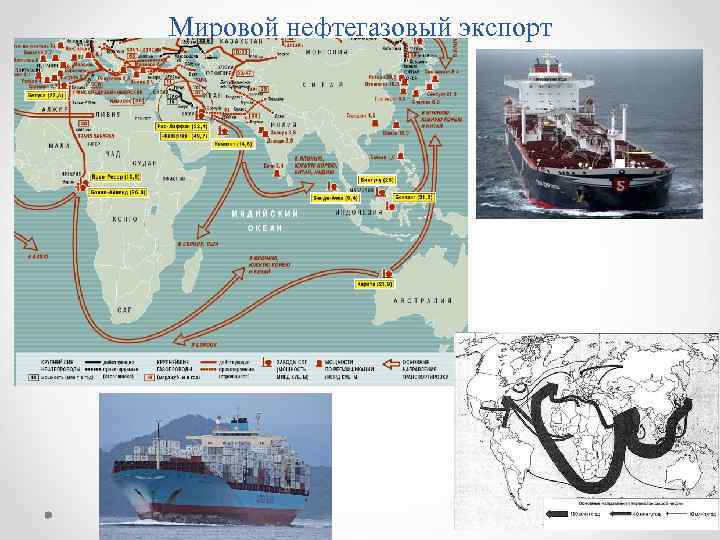 Мировой нефтегазовый экспорт 