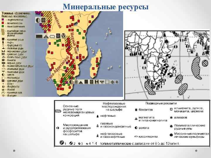 Минеральные ресурсы 