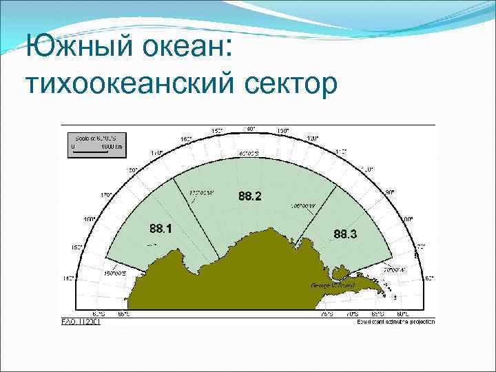 Южный океан: тихоокеанский сектор 