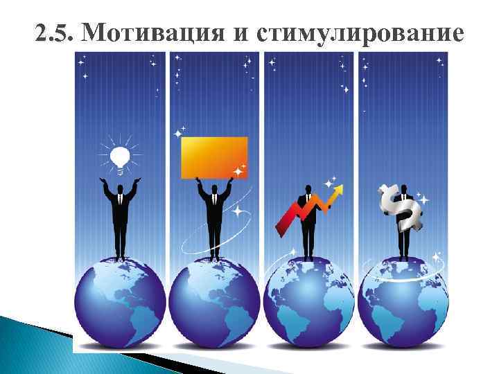 2. 5. Мотивация и стимулирование 