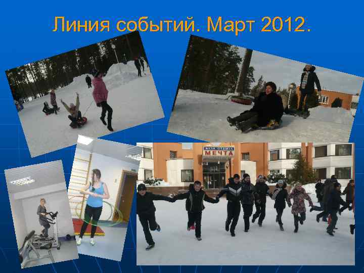 Линия событий. Март 2012. 