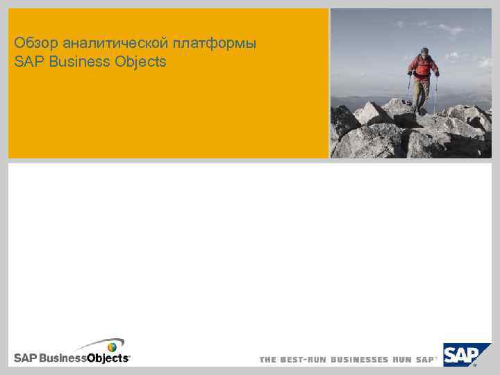 Обзор аналитической платформы SAP Business Objects 