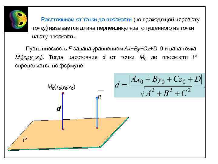 Плоскость проходит через точки. Уравнение перпендикуляра к плоскости. От точки до плоскости. Перпендикуляр от точки до плоскости. Расстояние прямой до плоскости.