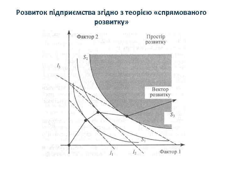 Розвиток підприємства згідно з теорією «спрямованого розвитку» 
