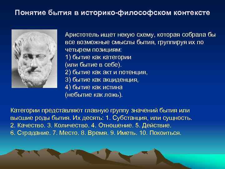 Понятие бытия. Концепции бытия в философии. Понятие бытия Аристотеля. Концепция бытия Аристотеля. Бытие в философии Аристотеля.