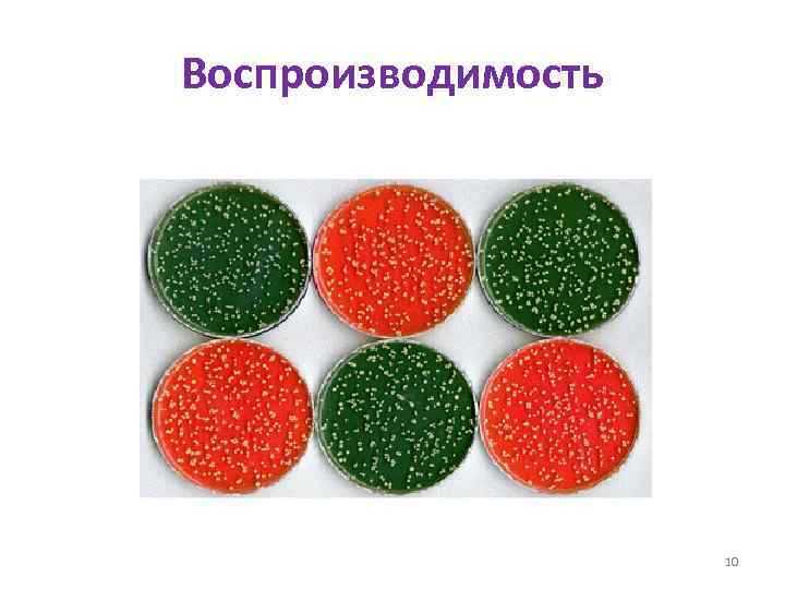 Воспроизводимость 10 