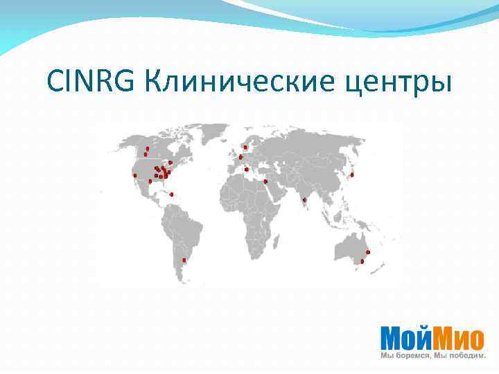CINRG Клинические центры 