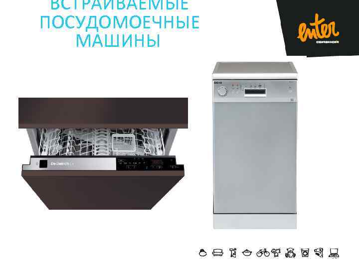 ВСТРАИВАЕМЫЕ ПОСУДОМОЕЧНЫЕ МАШИНЫ 32 