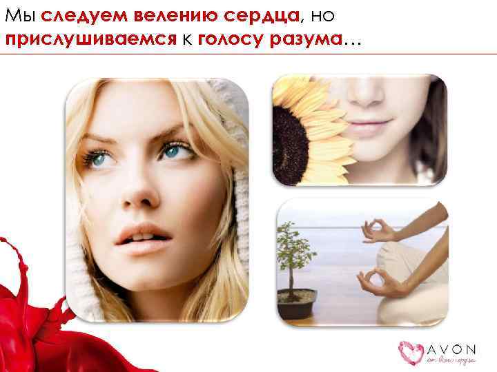 Мы следуем велению сердца, но прислушиваемся к голосу разума… 