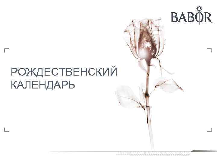 РОЖДЕСТВЕНСКИЙ КАЛЕНДАРЬ 