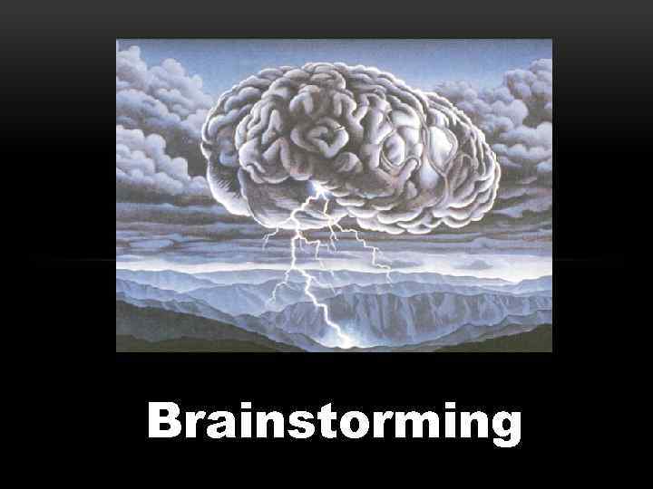 Brainstorming 