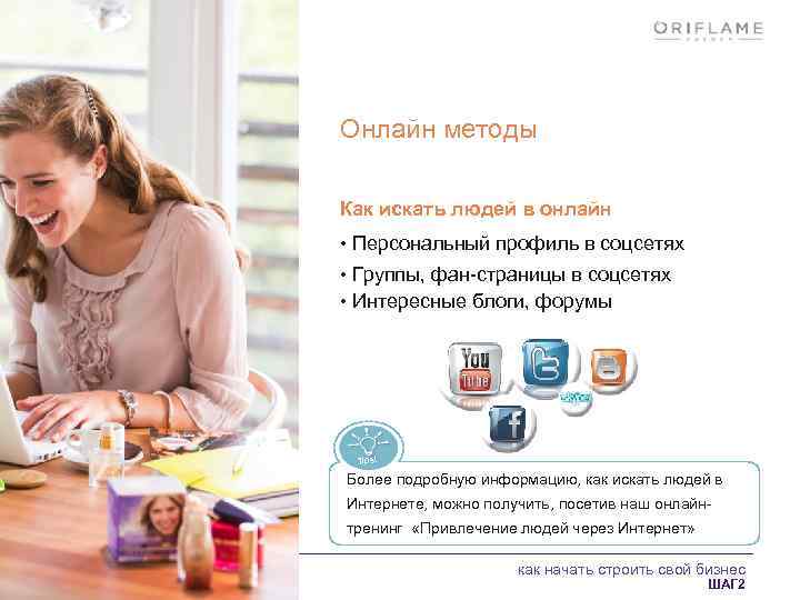 Онлайн методы Как искать людей в онлайн • Персональный профиль в соцсетях • Группы,