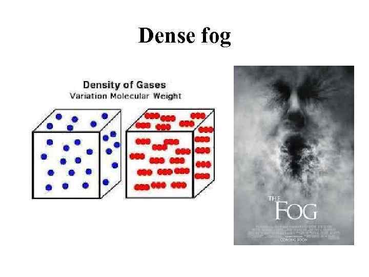 Dense fog 