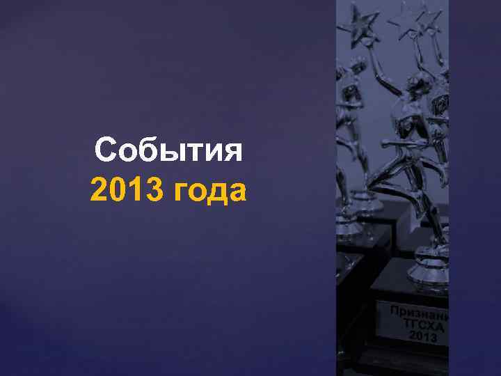 События 2013 года 
