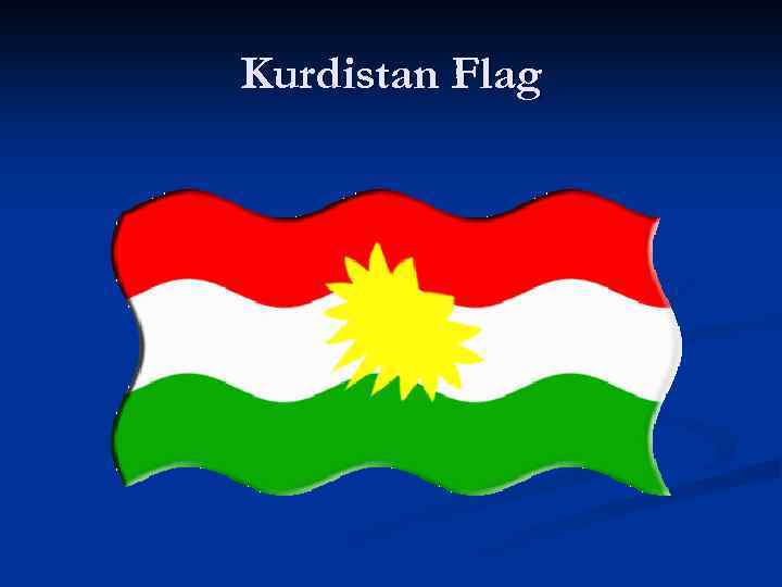 Kurdistan Flag 