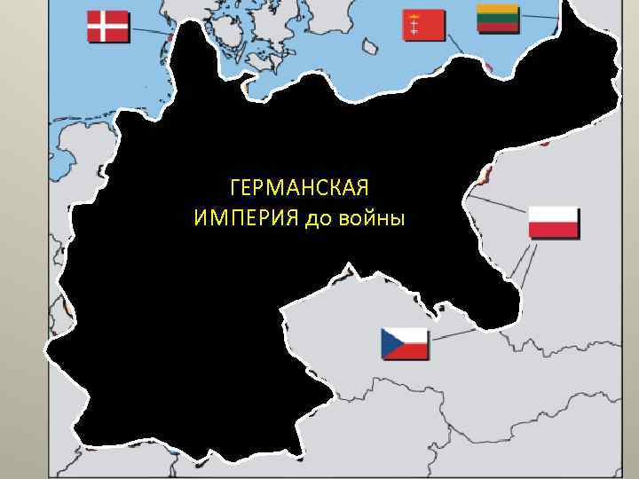 ГЕРМАНСКАЯ ИМПЕРИЯ до войны 