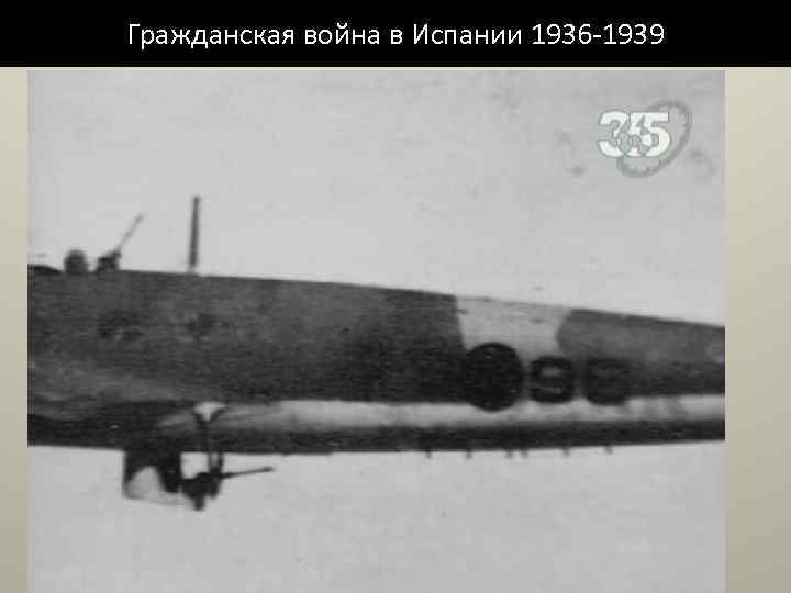 Гражданская война в Испании 1936 -1939 