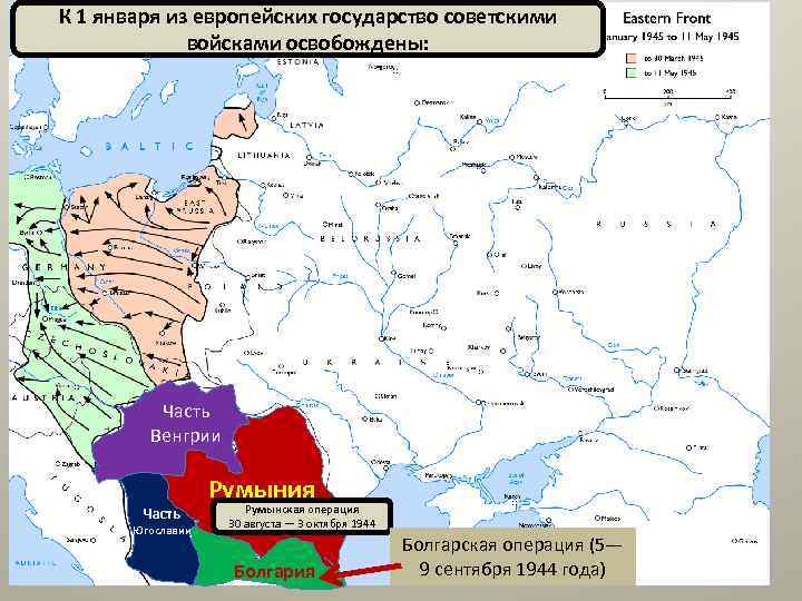 Освобождение венгрии румынии югославии